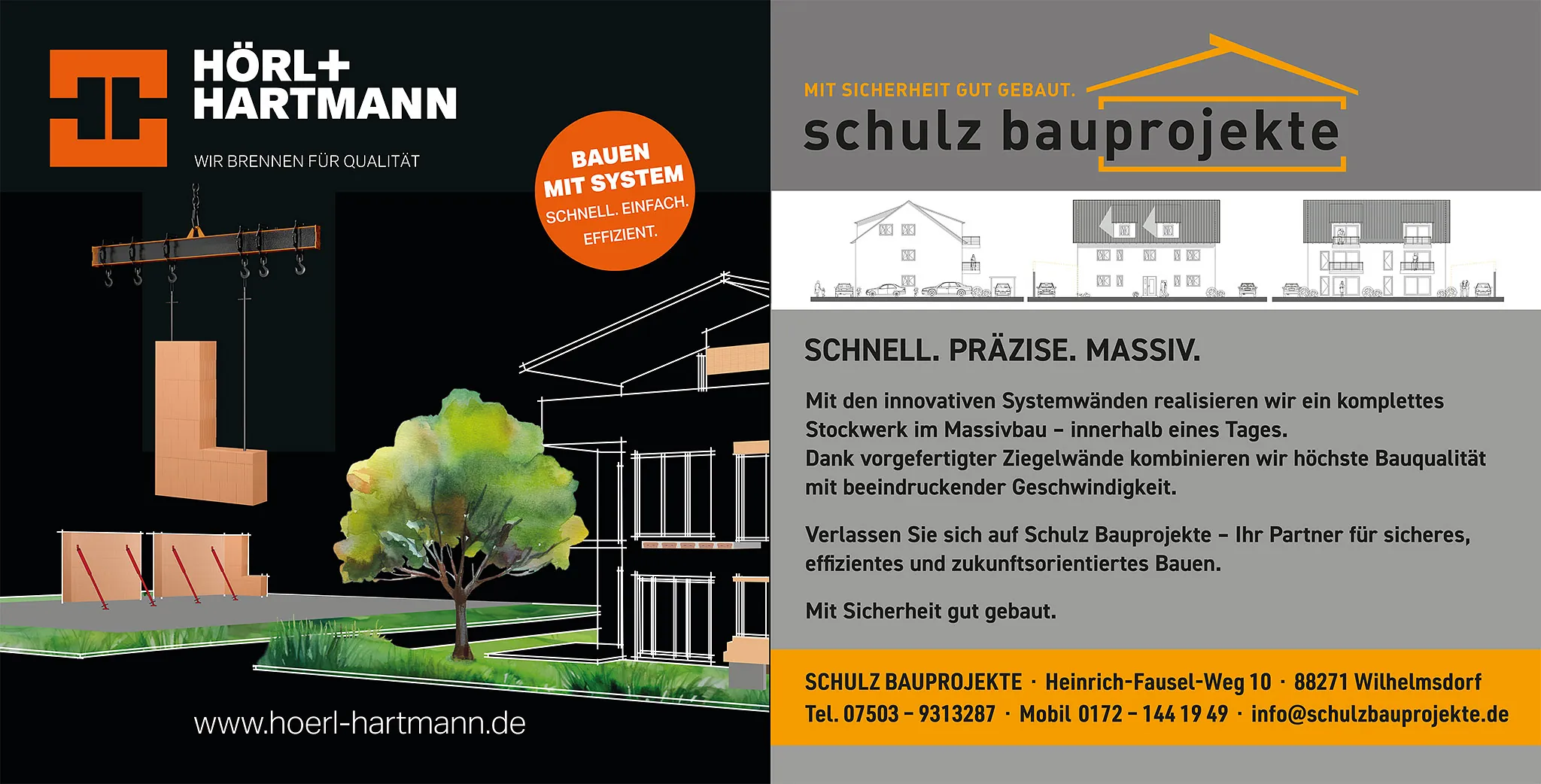 Schulz Bauprojekte - Bauzaun
